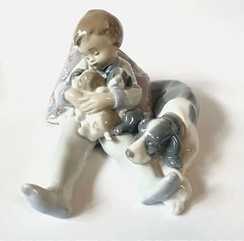 【パパくん】【LLADRO】みんなお友達、仲良しのおまとめセット Amazon.co.jp: 絶版品 リヤドロ LLADRO 1535 みんな、おねんね